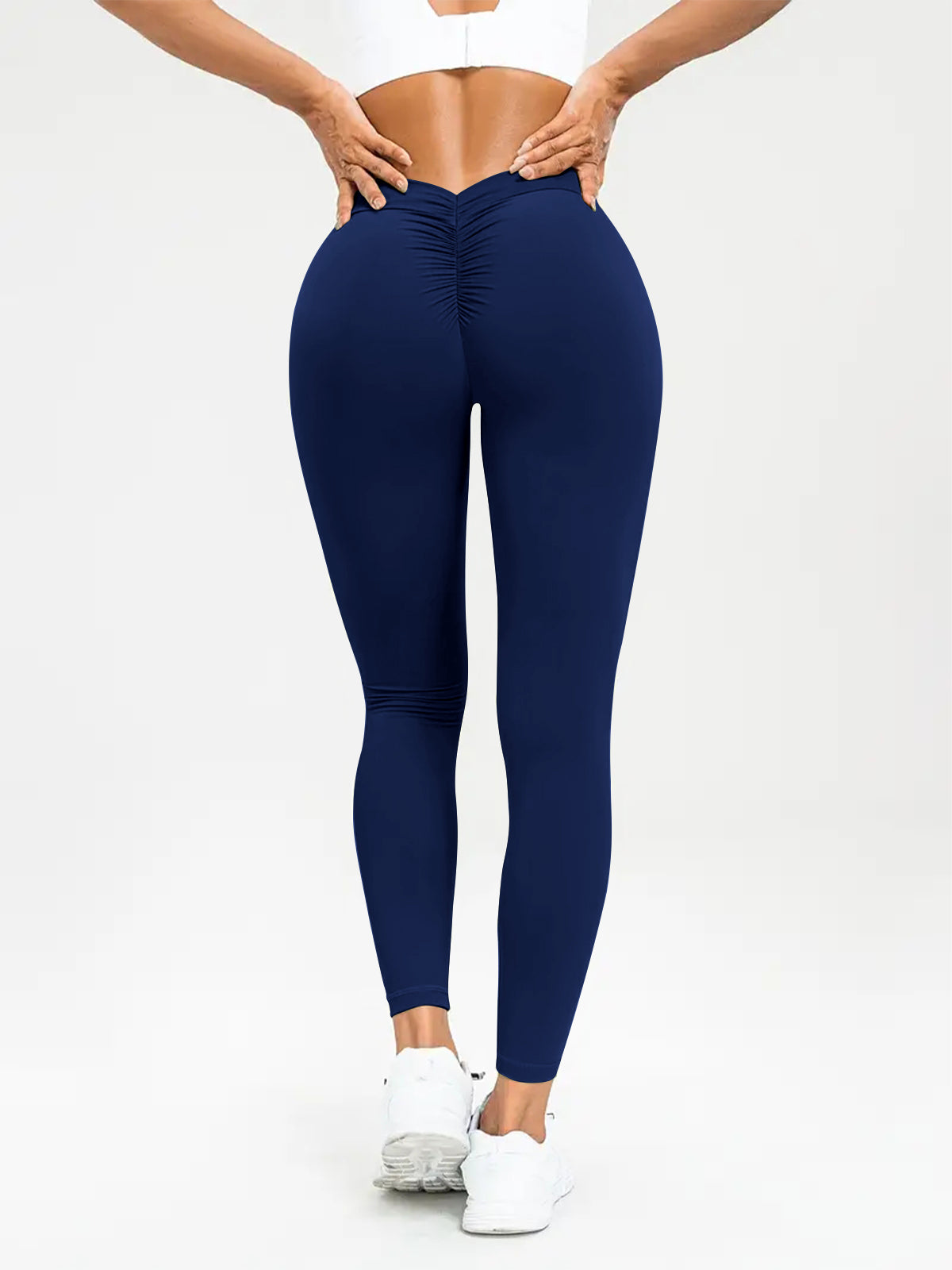 Women's High Waist Yoga High Lift Fitness Trousers